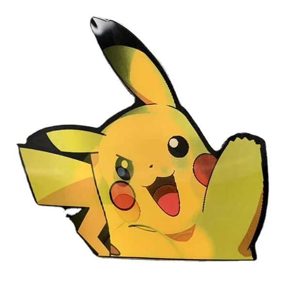 Factory price 3D motion sticker anime car stickers for promotion