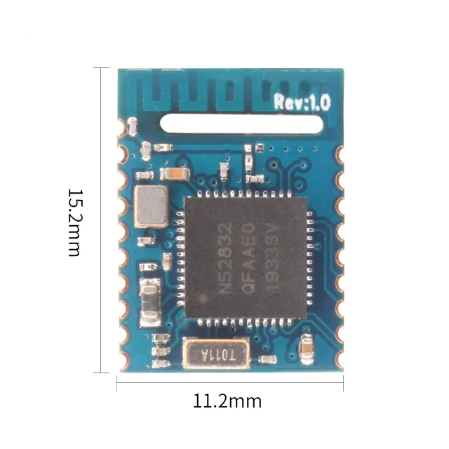Компактный модуль с Bluetooth 5,0, модуль с низким энергопотреблением ble, беспроводной модуль Nordic 52832 IOT