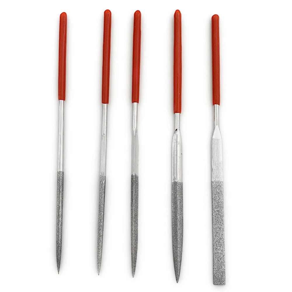 XUNDA 5 шт. 140 мм Гальванизированный Алмазный Набор Игл