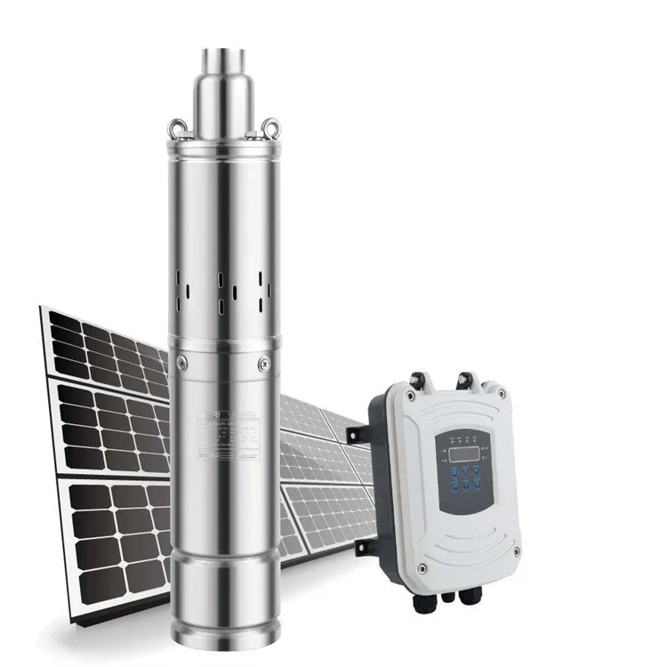 Solarpumpe Wasserpumpe Bldc Dc Shallow Solar Borehole Submersible Water Pump For Deep Well For Agriculture Irrigation System