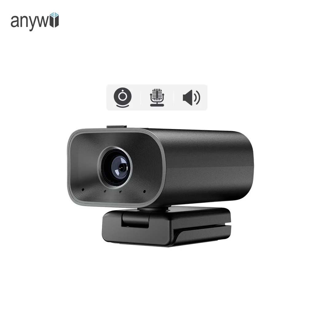 Anywii 2024 ноутбук ПК Usb веб-камера с автофокусом 1080P Высококачественный объектив 1080p Hd веб-камера с пультом дистанционного управления