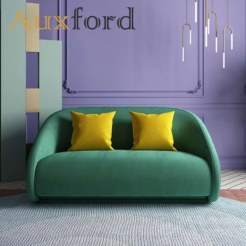 European style fabric folding sofa multifunction sofa bed living room furniture single seat