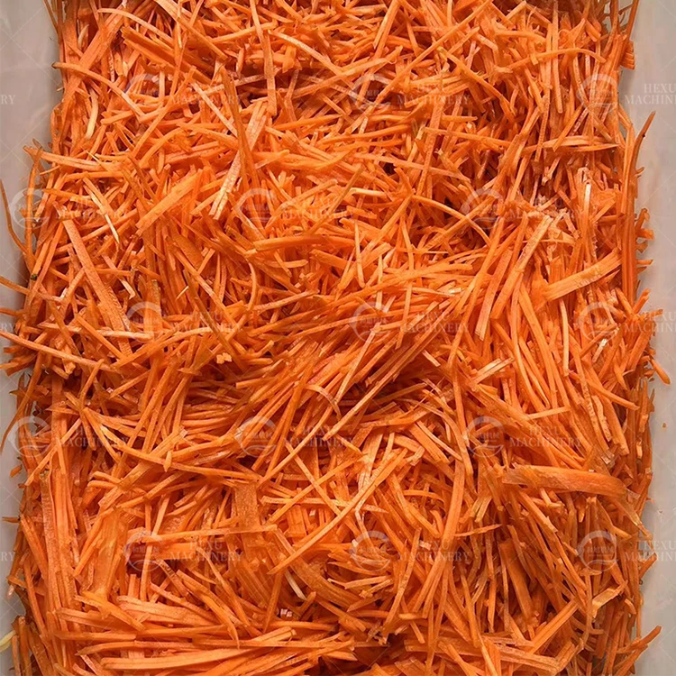 Brush type peeling potato ginger carrot washer polishing peeling machine carrot strip cutting machine carrot cutter machine