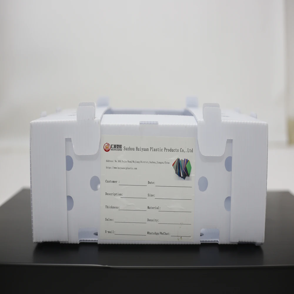 custom polypropylene sweet corrugated corn plastic boxes