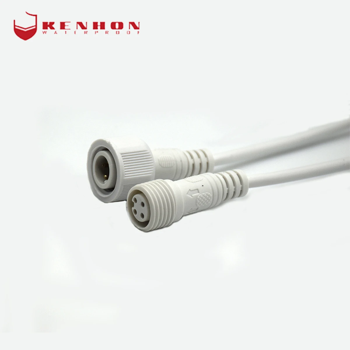 OEM IP67 IP68 Мужской Женский ПВХ 2 3 4 5 6 8 pin Электрический штекер Водонепроницаемый светодиодный