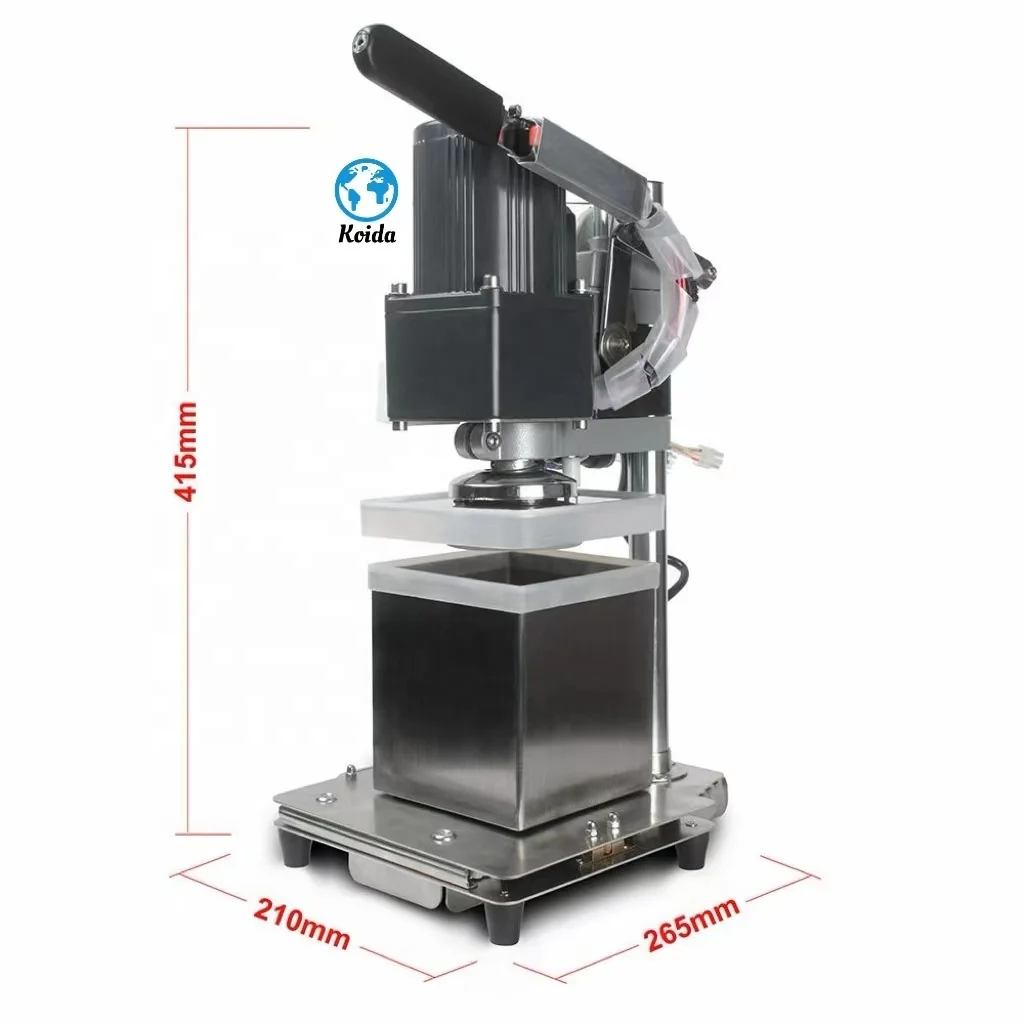 Semi-automatic desktop factory direct capping machine can