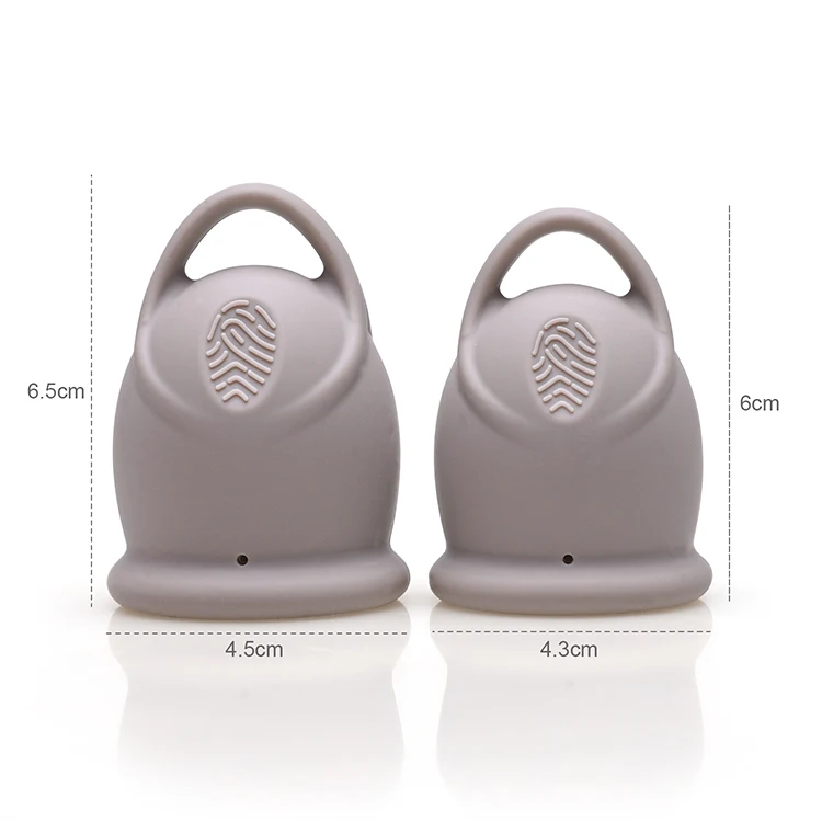 Eco-Friendly Reusable Custom Packaging Wholesale Silicone Period Copa Menstruation Beginner Menstrual Cup Sanitary Cup