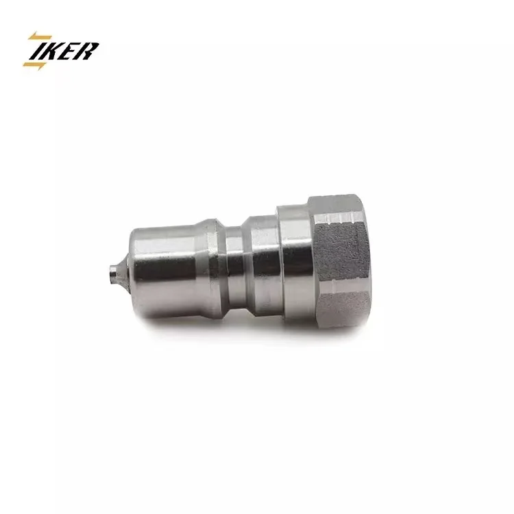 ISO7241-B BSP NPT 1/4' 1/2' High Performance SS 316 Female Hydraulic Quick Coupler
