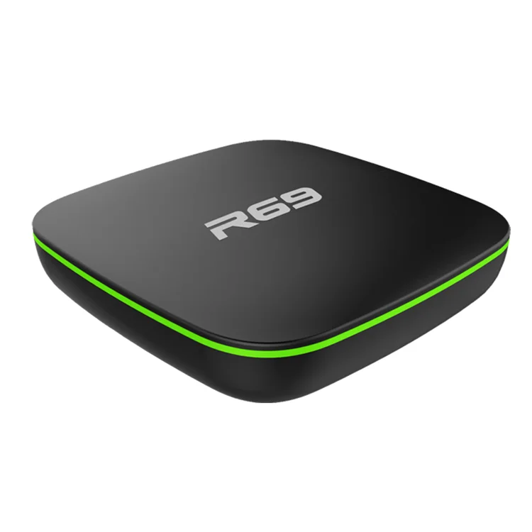 ТВ-приставка R69 Allwinner H3 Android 7 1 2 Гб 16 цифровой кабель 4k TV