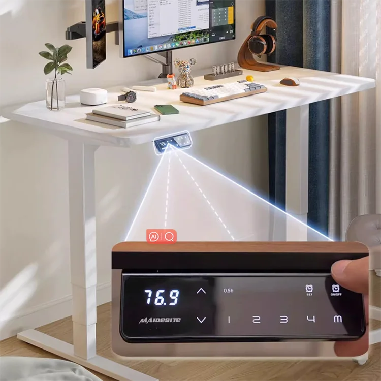 middle minimalistic double motor coffee table sitting room electric height adjustable desk wooden kid learning writing table