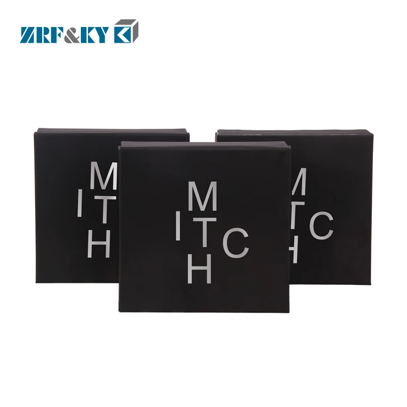 
Custom Free Design Rigid Paper Clamshell Gift Box High Quality Packing Box for Small MOQ 