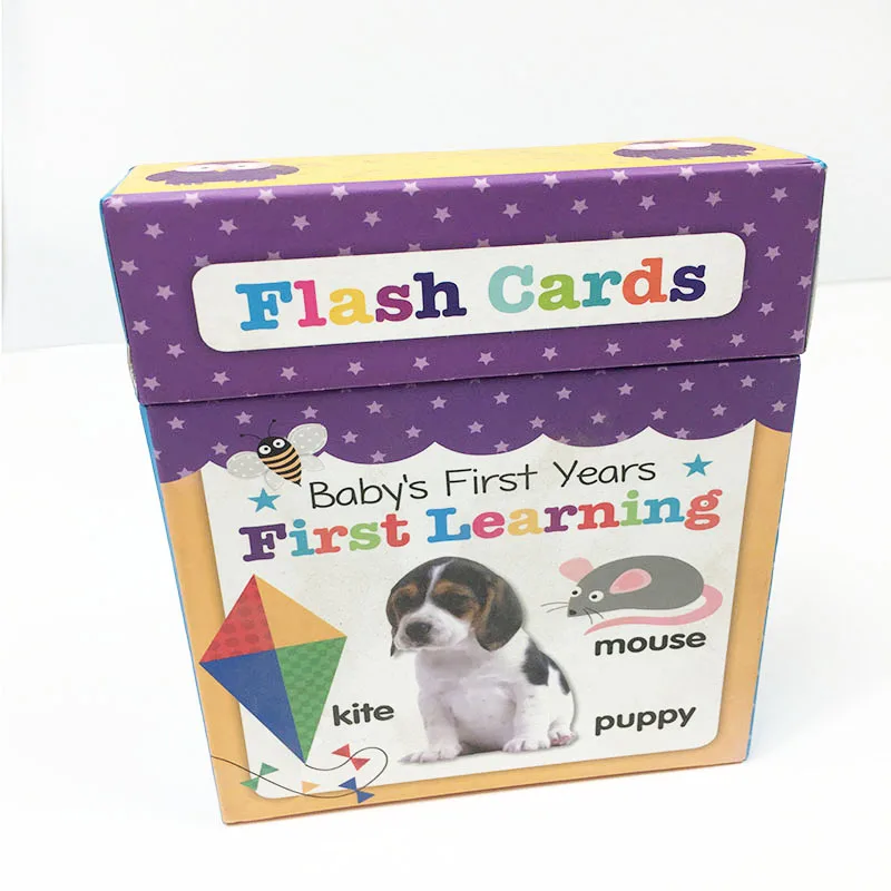 Custom Oem Wholesale Cheap Price Flashcard Game Educational Learning Flash Cards Printing