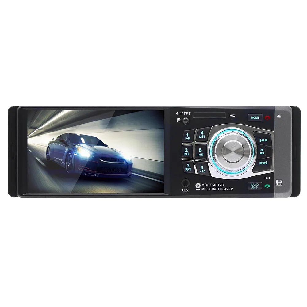 Bestree hot sale Single 1 din 4 inch car radio player with BT steering wheel control car mp5 player car stereo