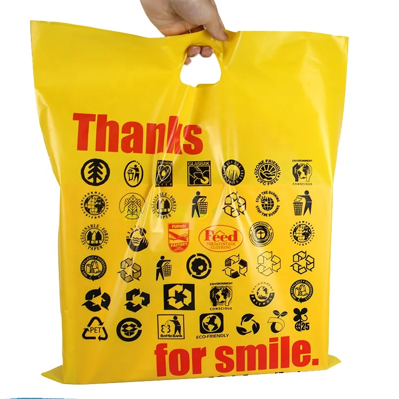 Packing plastic bag manufacturing personalized bio plastic bag custom,plastic bag packaging for clothes