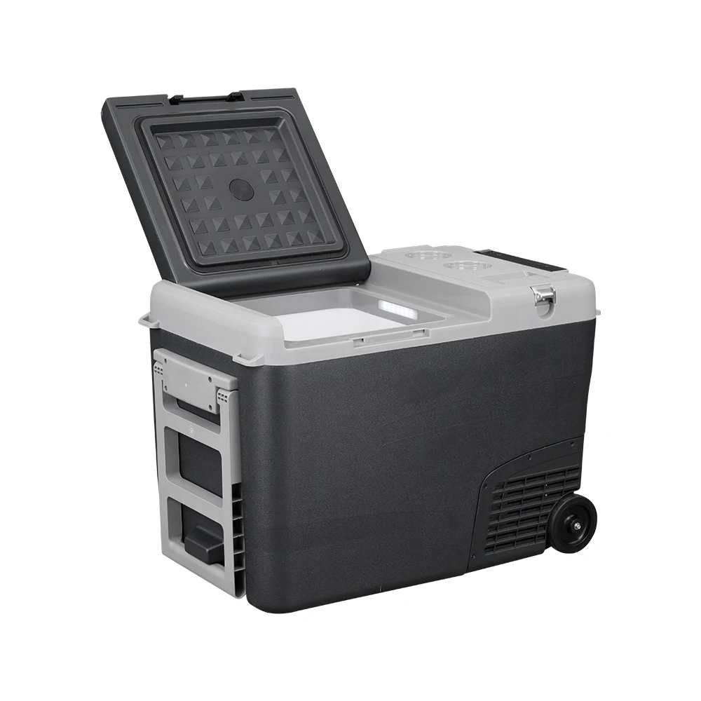 Alpicool Overland Anti-Vibration Compact Vehicle Coolers Solar Powered 12V Car Fridges Refrirator for Tool Truck RV Van Jeep