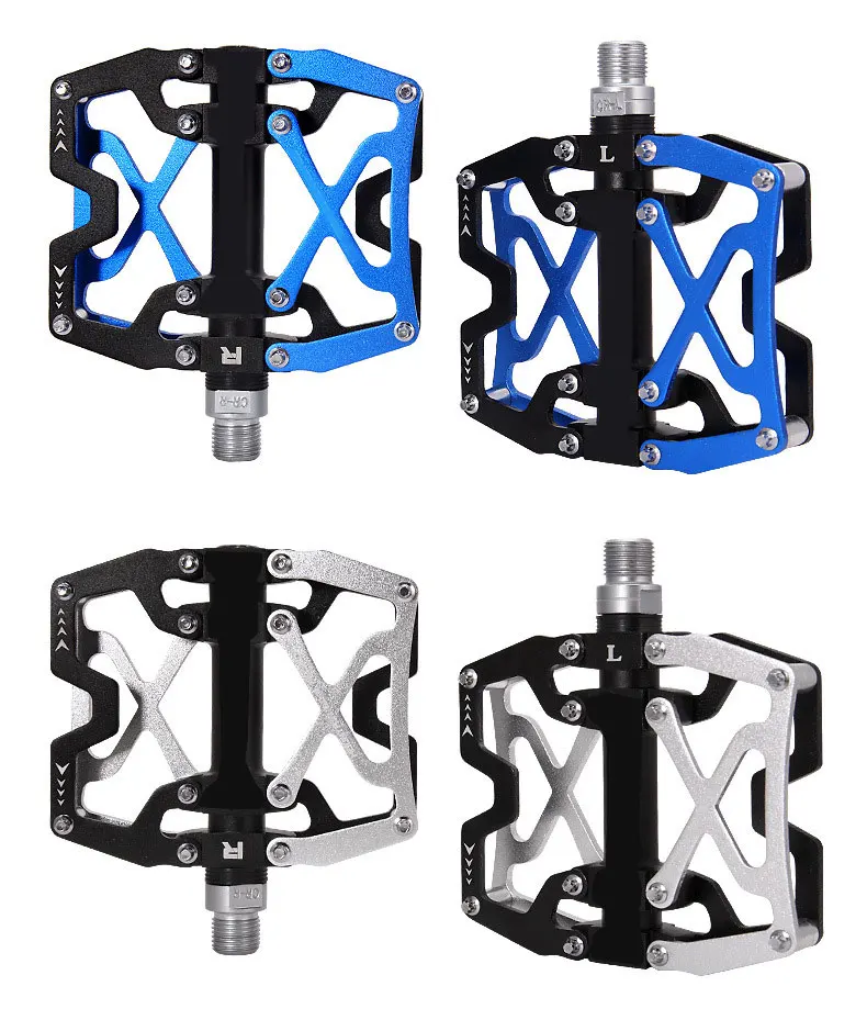 2024 new NT Ultralight 3 Bearing Mountain Bike Pedals BMX Bicicleta Accessories-Durable Steel Grips Nylon Plastic Originating