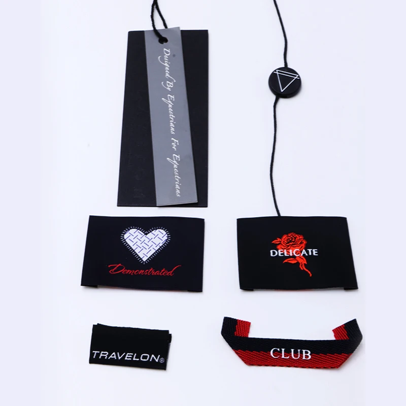 Luxury Custom Logo Clothing Hang Tag Garment Clothes T Shirt Shoe Paper Labels Hang Tags