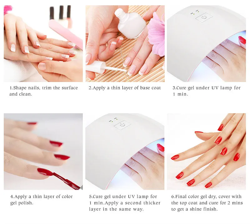 Fasedon Nail Gel 107 Colors Shining UV Nail Gel Polish Suppliers Gel Nail Polish Set