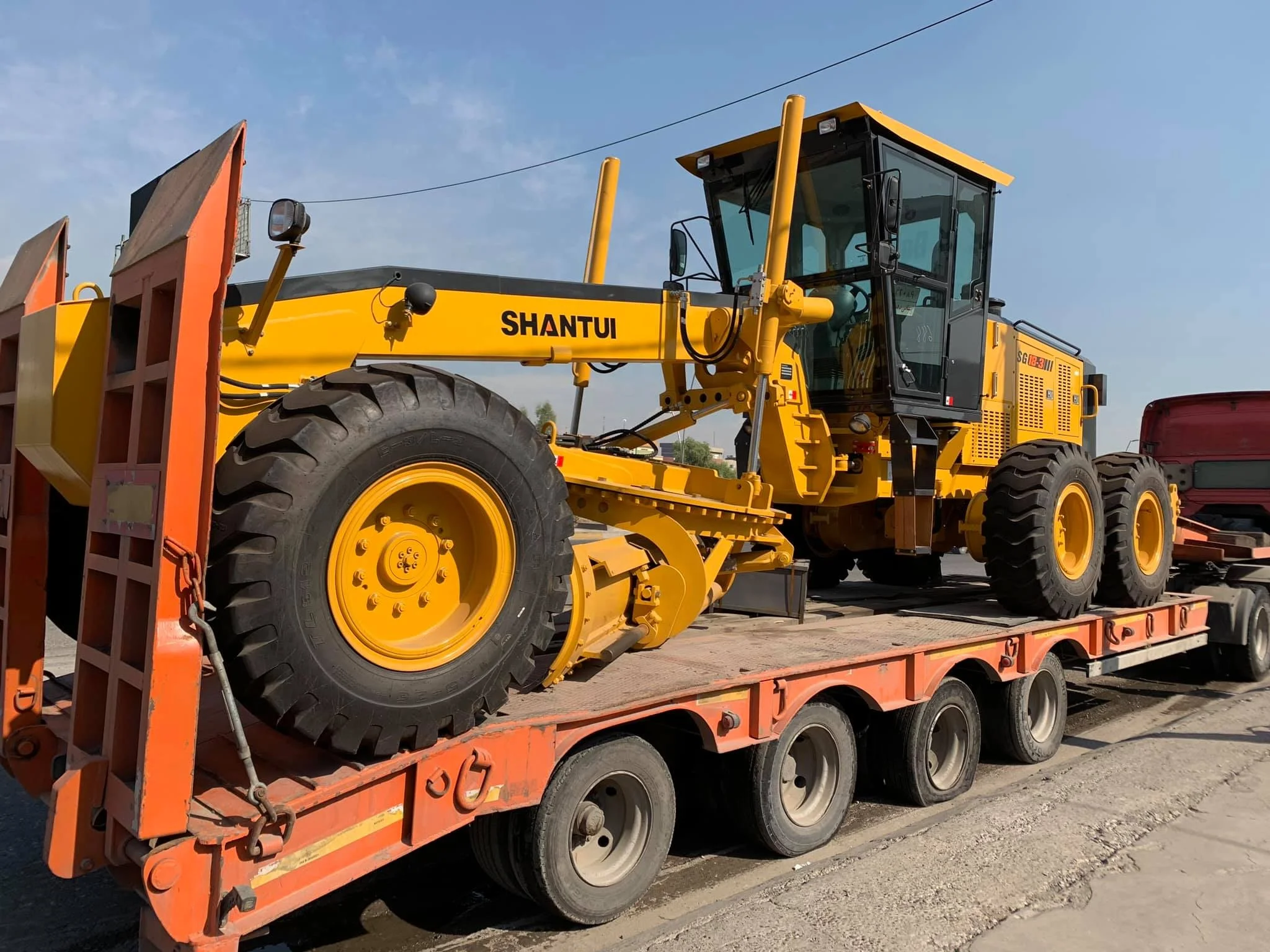 China famous Brand SG17-B6 Motor Grader Machine with with Ripper and Blade for Sale