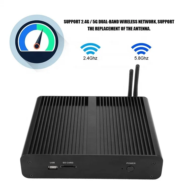 Small Tower computer all in one PC i7 gaming desktop barebone Server Intel Core 6600U micro pc Fanless Mini PC X86 low power 12V