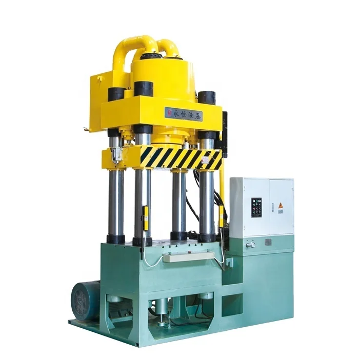 Yongheng Hydraulic CE/ISO 800Ton Four Column Hydraulic Cold Extrusion Press Machine For Aluminum Products