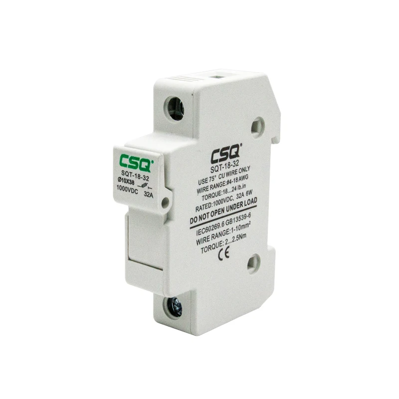 CSQ Dc Fuse Holder 1000V For Solar Panels