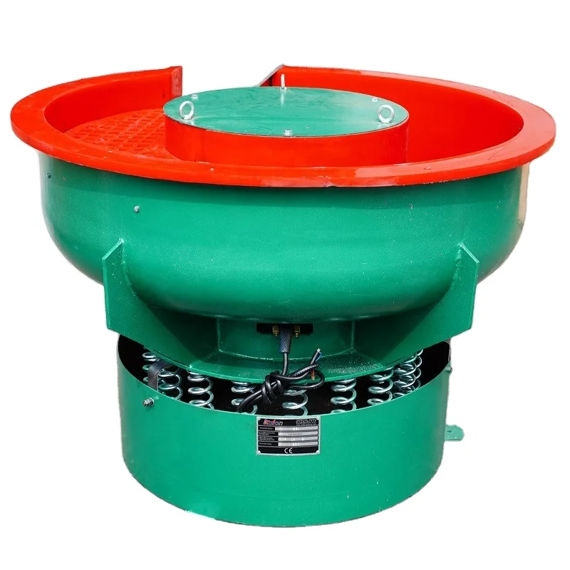 150L-1200L 30mins Mirror Polishing Vibration Finishing Machine/Vibratory Tumbler/Vibratory Finisher with Separator