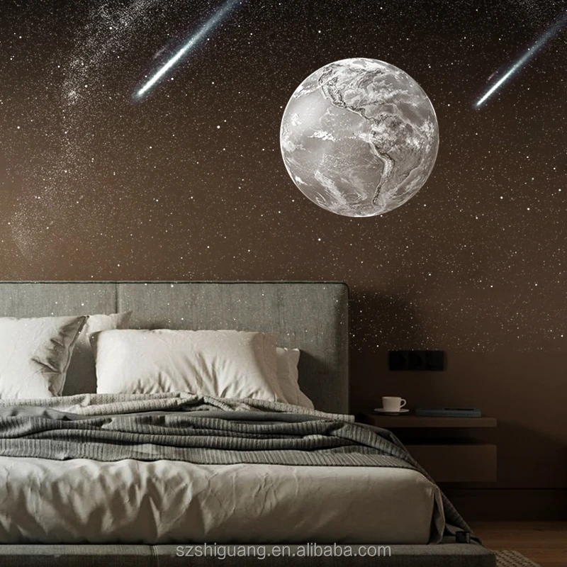 Modern LED Galaxy Projector HD Image Star Galaxy Light with Bluetooth Discs Planetarium Projector for Kids