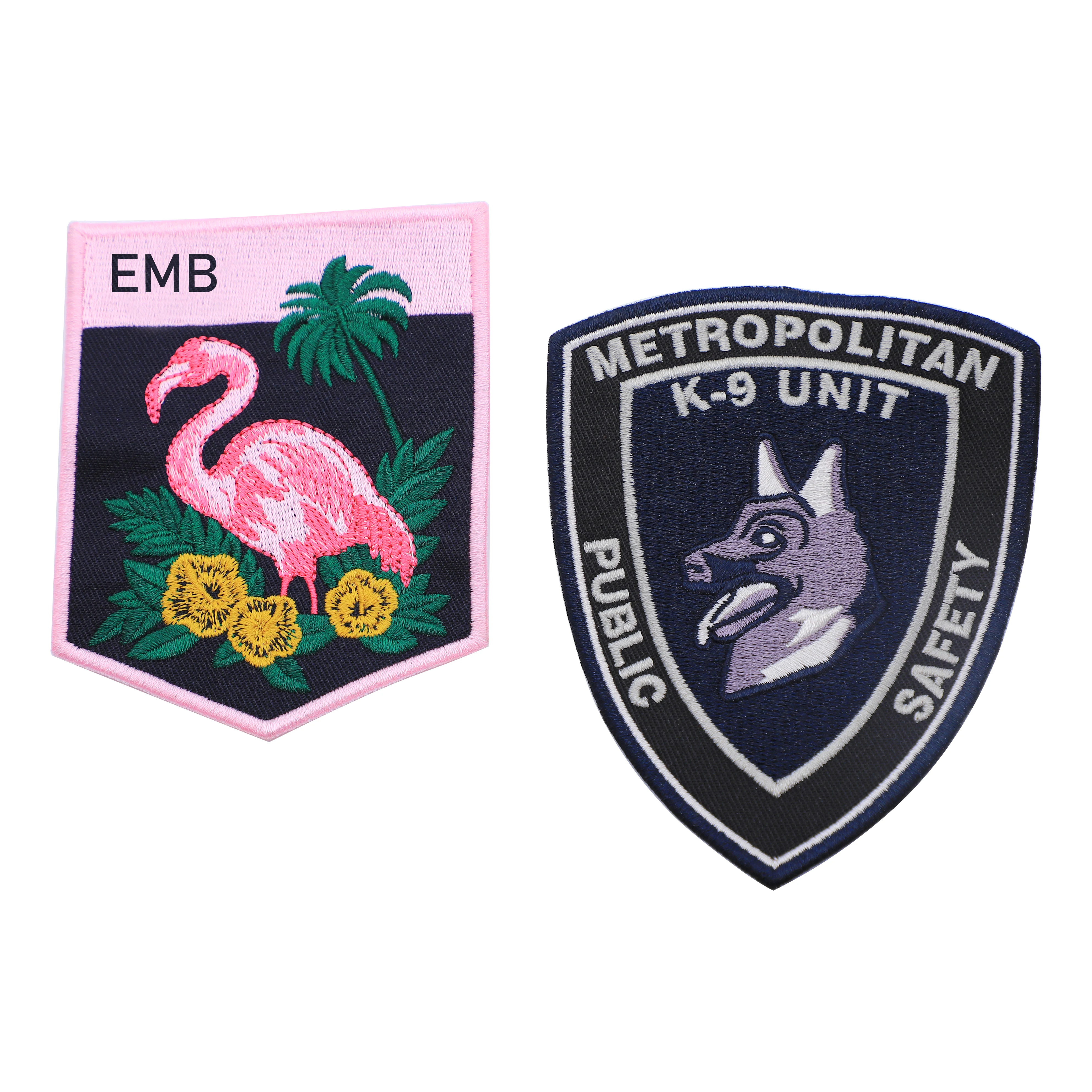 Designer 3D Chenille Iron-On Letter Embroidered Patches Custom Mighty Alphabet Rhinestones Beads for Clothes Mainly Fabric Use