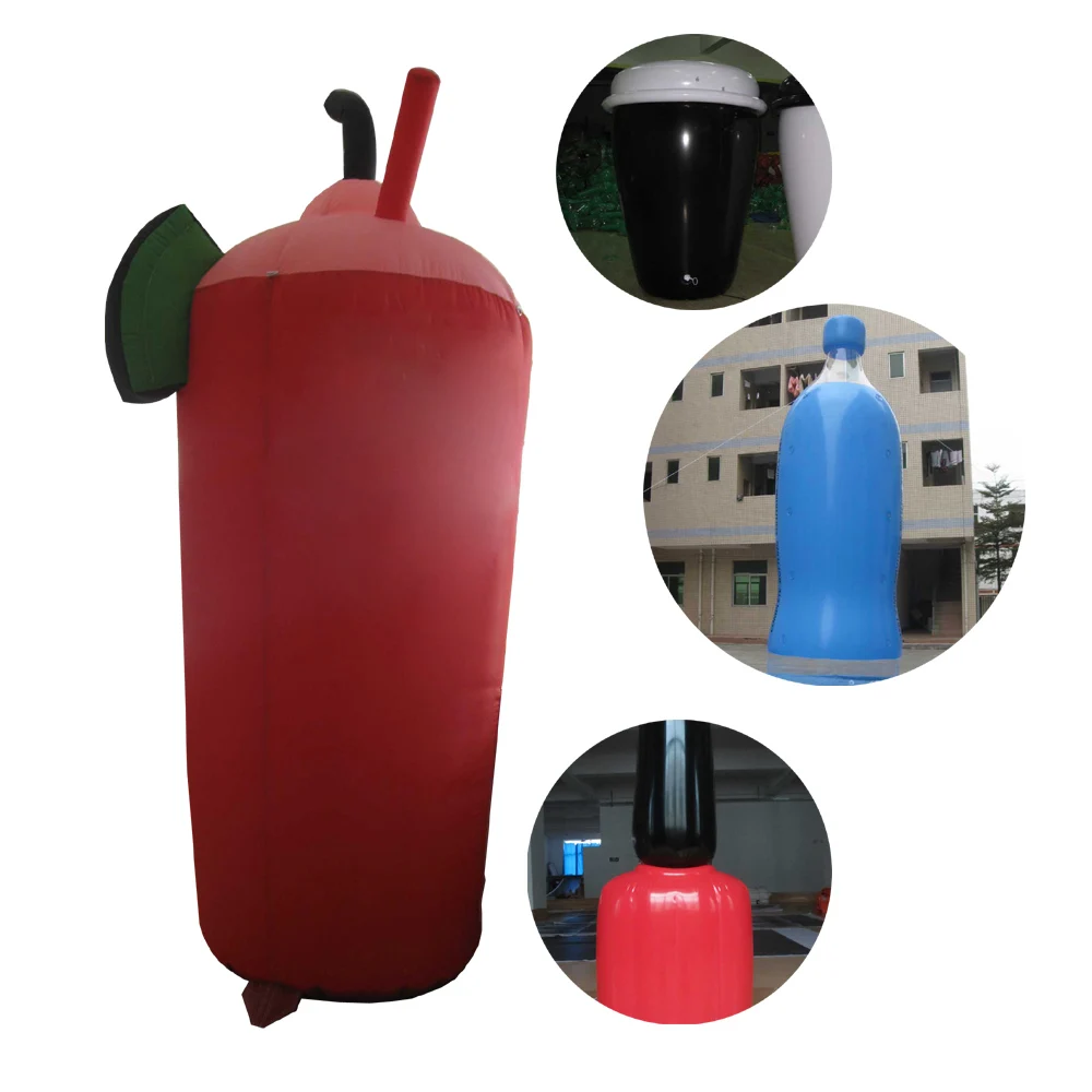 Manufacturers Customized Giant Inflatable Bottle Model for Indoor Outdoor Advertising Promotion