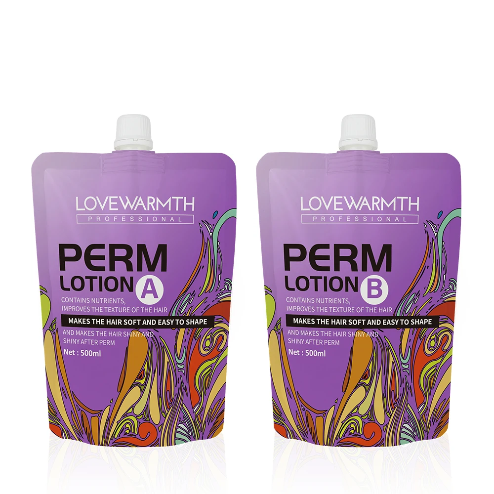 Professional manufacturer wave lotion hair reboding perm lotion for salon use