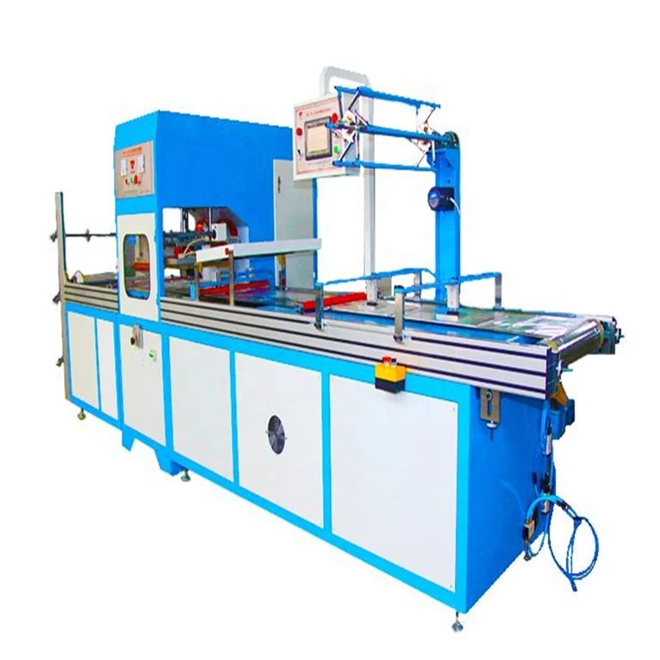 Plastic cleare file folder bag making machine