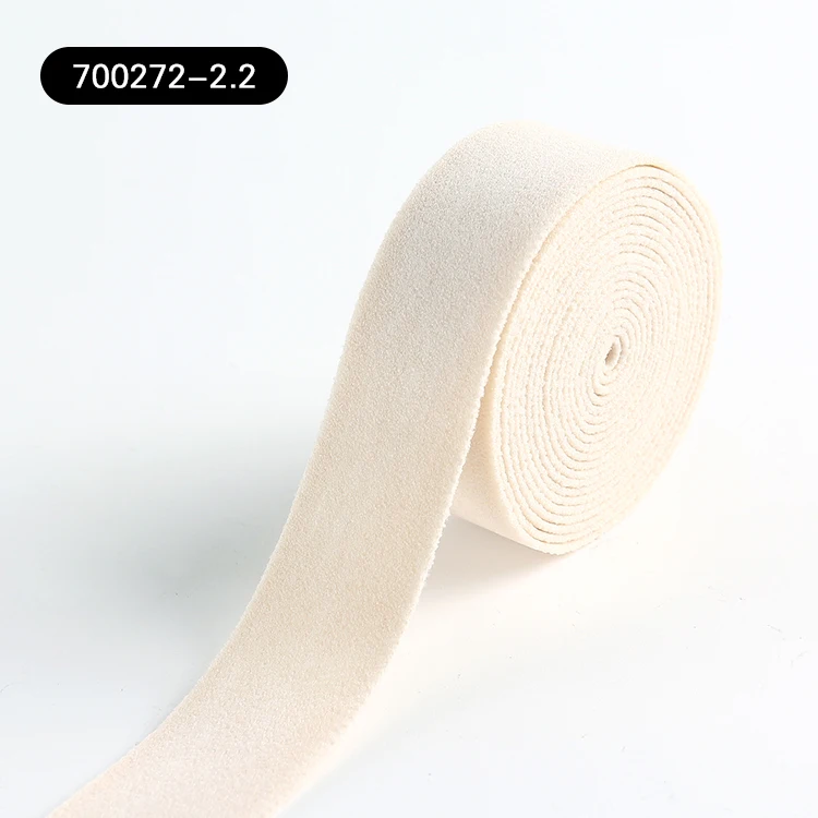 Factory price natural beige soft stretch elastic band for waistband underwear sport bra