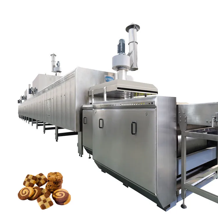 
China Factory Skywin biscuit line for hello panda biscuit center filling biscuit 