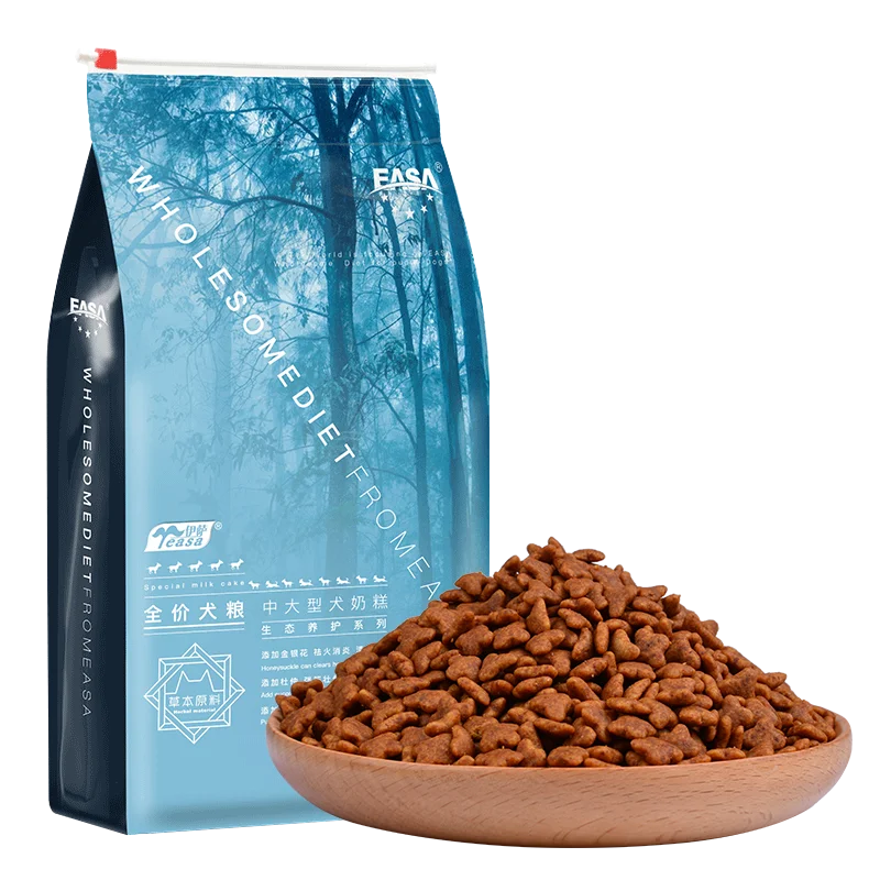 EASA бренд focus взрослый лучший сыпучий высокий протеин yummy pet star питание сбалансированный сухой корм для собак 10 кг человеческого класса