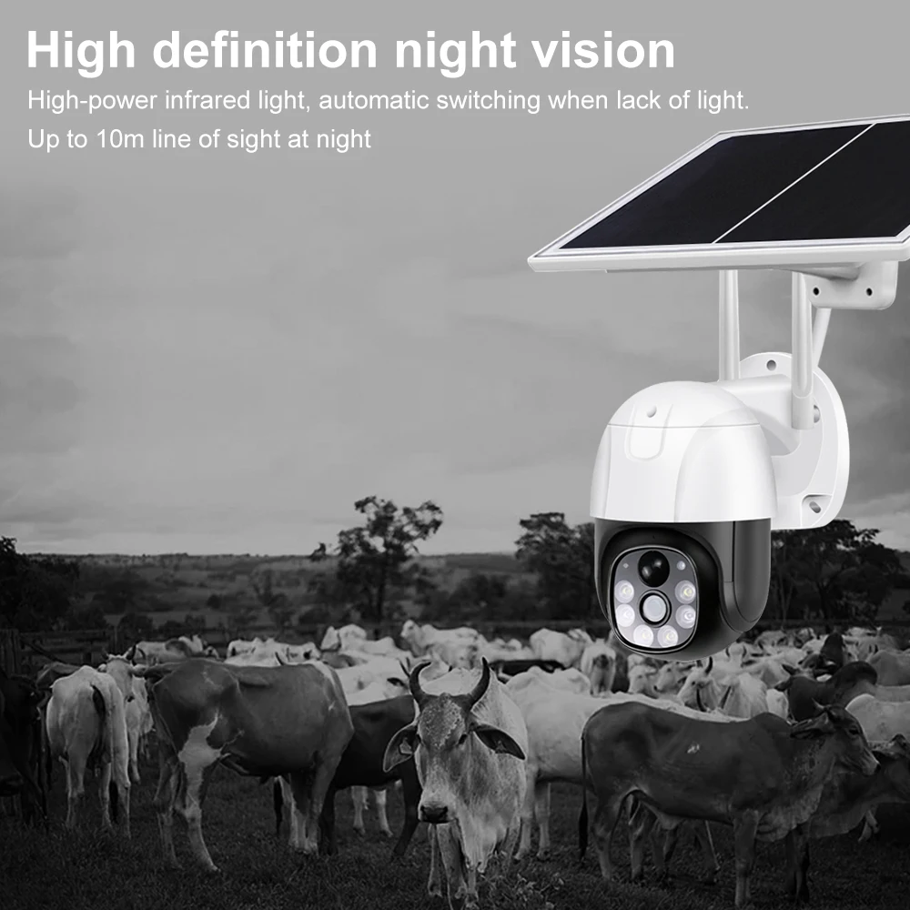 Factory OEM OEM ICSEE 3MP Security Camera Wireless Solar Light With Cctv Camera