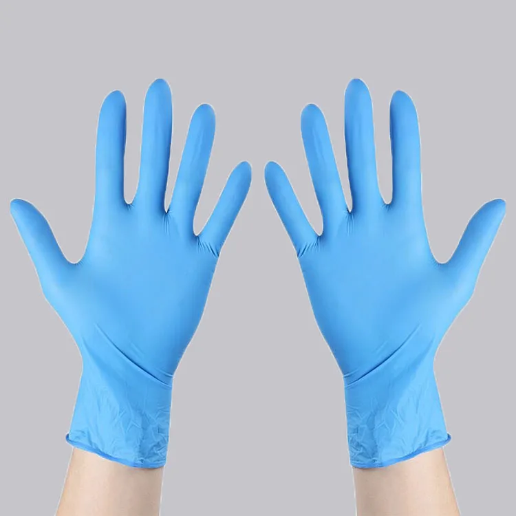 Factory Hot Sell Disposable Dishwashing Nitrile Guantes de Nitrilo Household Cleaning Guantes Customization