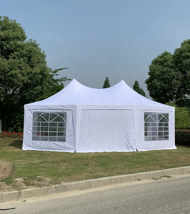 Luxury metal marquee event tent for wedding