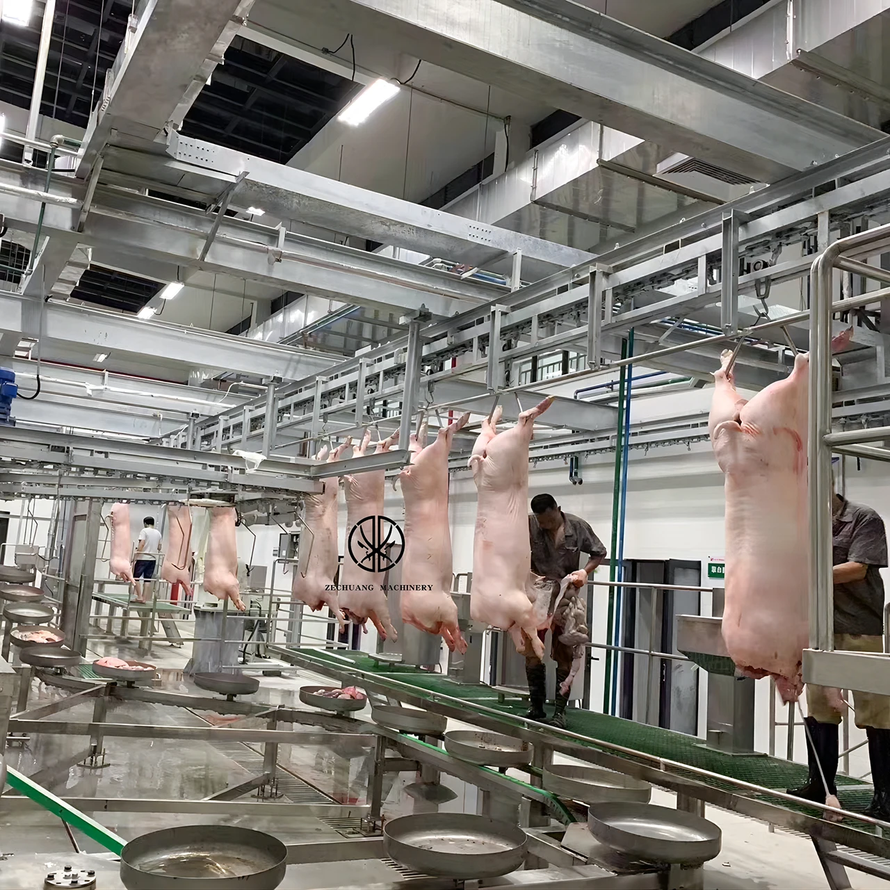 Cattle Sheep Pig Slaughtering Assembly Line Equipment Of Abattoir Equipment Slaughterhouse Meat Processing Equipment