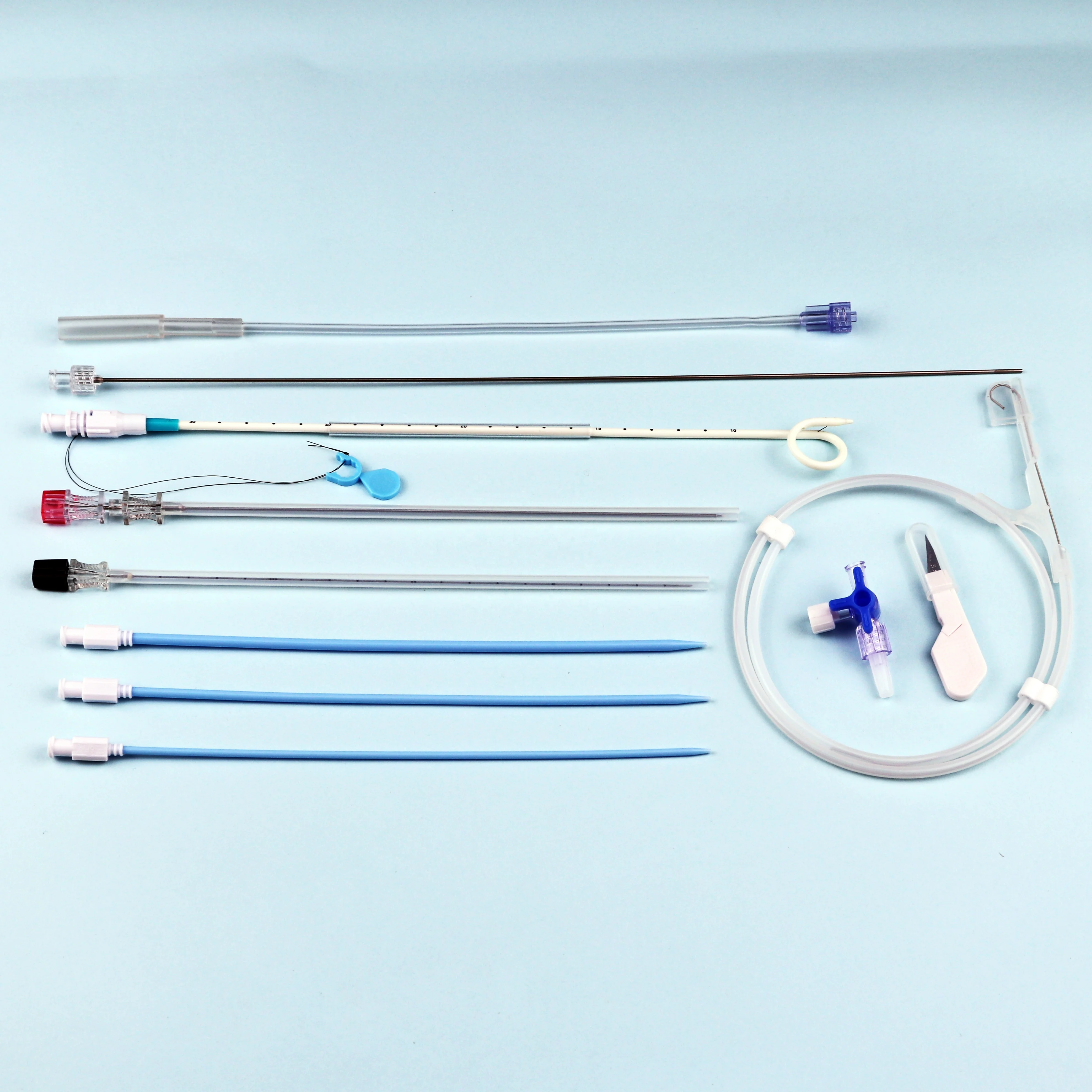 Tianck medical supplies disposable pigtail nephrostomy drainage catheter