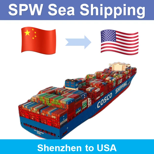 Cheap Sea Shipping From Shenzhen to USA Cincinnati/Cleveland/Dallas/Denver/Detroit Customs Clearance and Door to Door Services