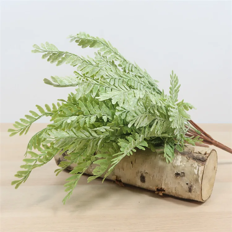 SN-G020 Simulation Mimosa Spray Home Green Decorations Bamboo Leaves Faux Pots Wedding Flower Arrangements Landscape