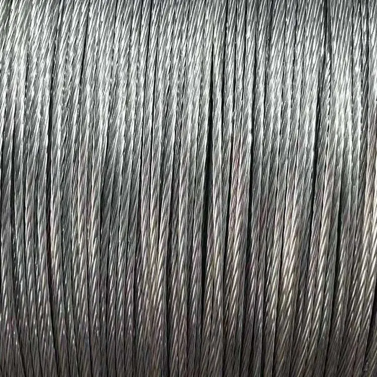 Горячеоцинкованная стальная Многожильная проволока для сельскохозяйственных теплиц и кабель связи с электрическим