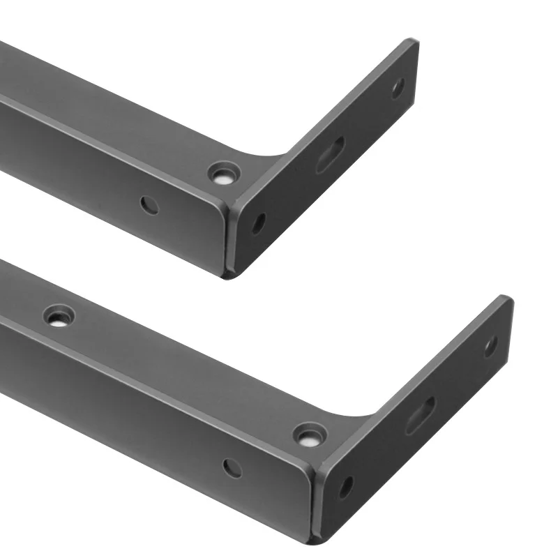 Hidden suspended  bracket suspended L-shaped TV cabinet bathroom cabinet hanging cabinet invisible load-bearing bracket