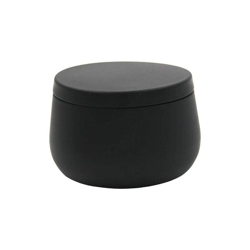 Popular Product Cans 8 Oz Candles Jar Brass Metal Candle Tins Brown Tin Cans For Candles