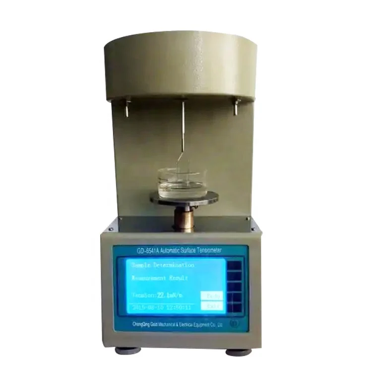 Touch Screen ASTM D971 Interfacial Tension of Transformer Oil Tester by Du Nouy Ring Method