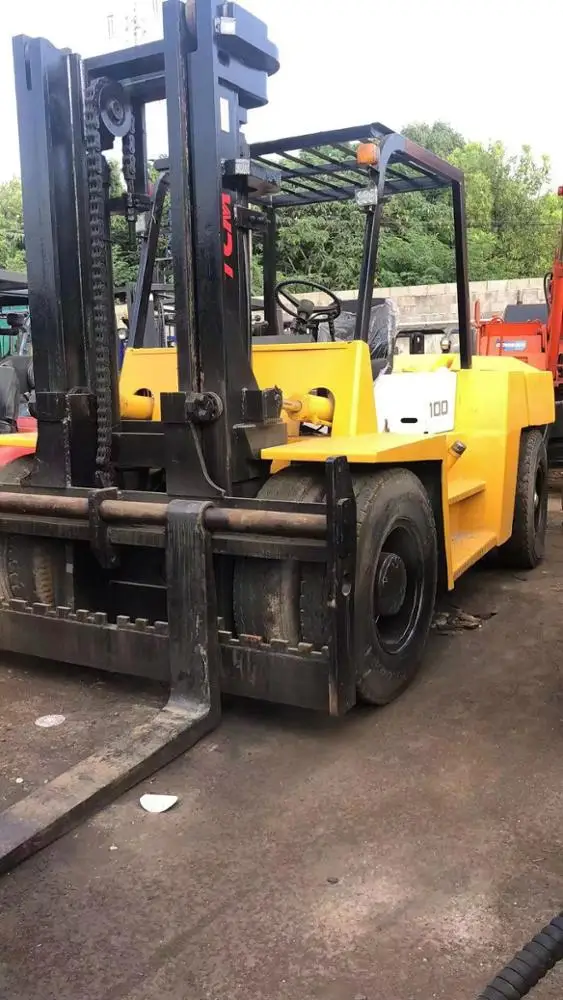 TCM Forklift Diesel Forklift Used 20 Ton Diesel Engine Powered Pallet Truck ISUZU FD200 Secondhand