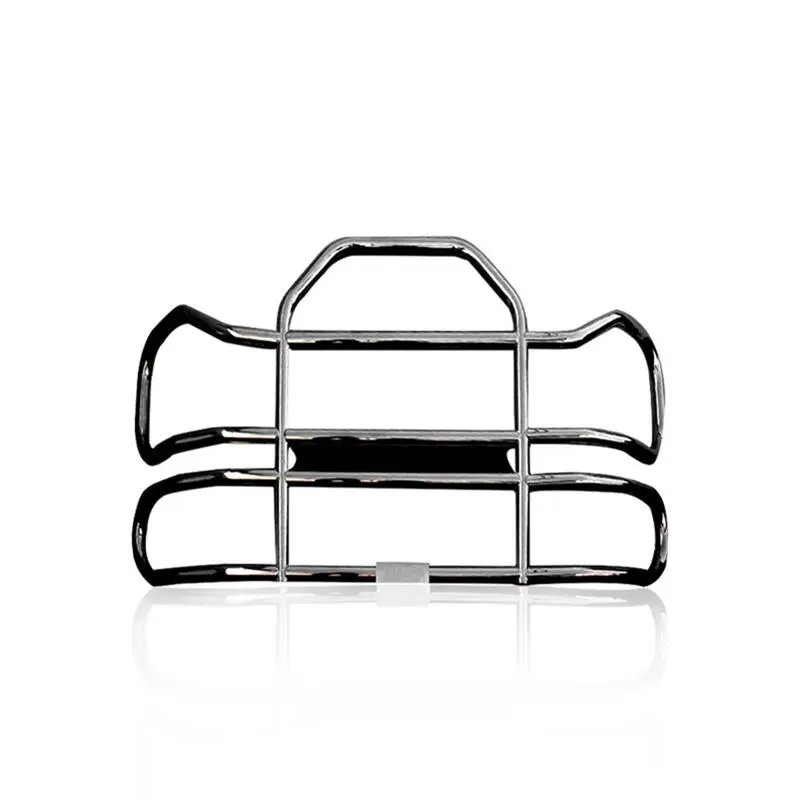 Factory Customized 304 Stainless Steel Crash Semi Large Receiver Bull Bar Deer Grille Guard Front Bumper For Vnl