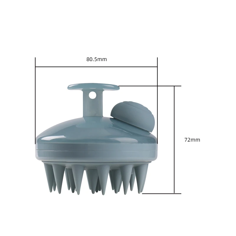 Factory sell custom logo  Silicone Shampoo Brush  Massage Brush  bristle hair scalp massager shampoo brush