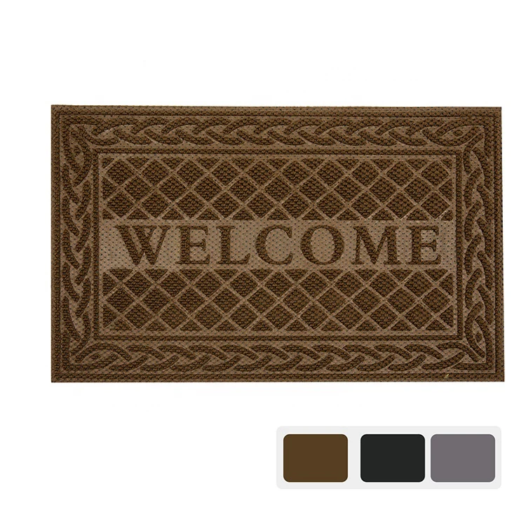 Hot Sale 3d Funny Printed Logo Floor Custom Door Mats For Outside Entry